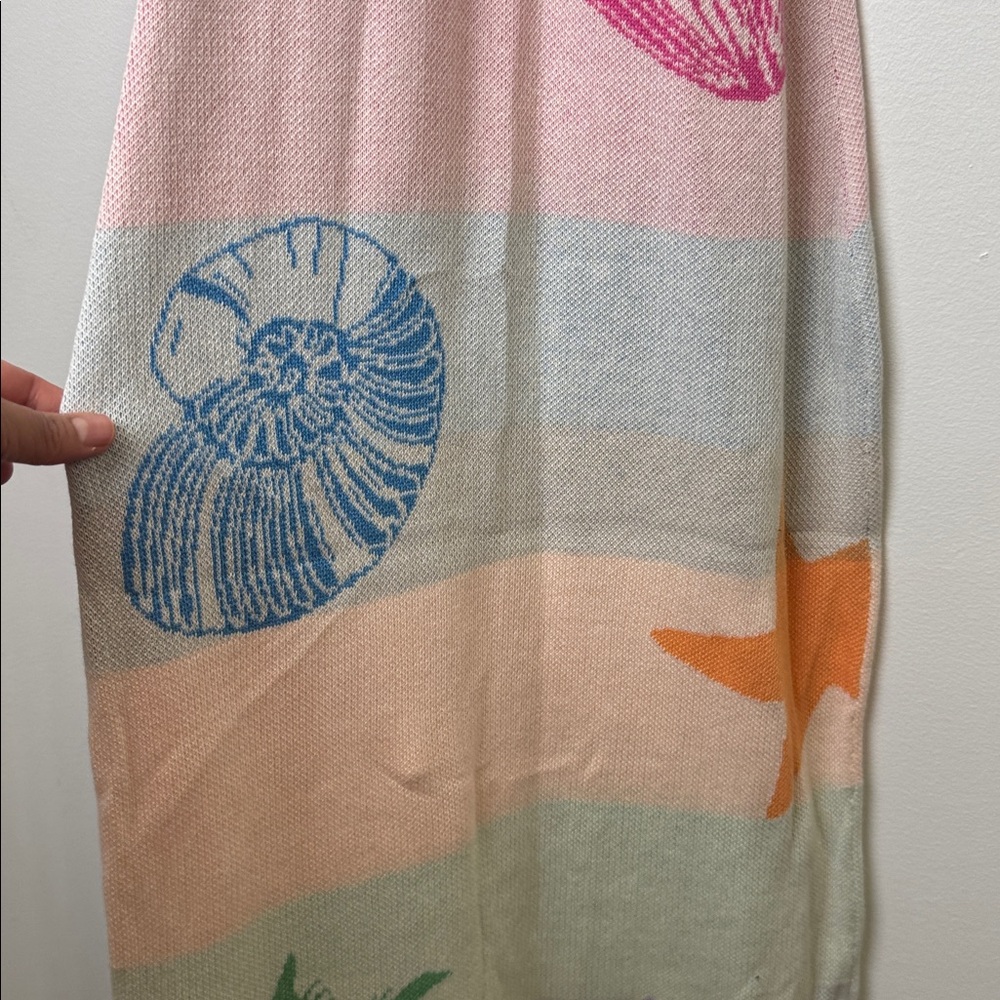 Capittana Barbara seashell print cover up Dress M/L - Picture 4 of 12